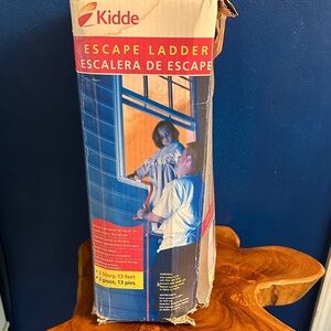 Kidde 2-Story 13 Feet Fire Escape Ladder Home Window Metal Rope Life Safety